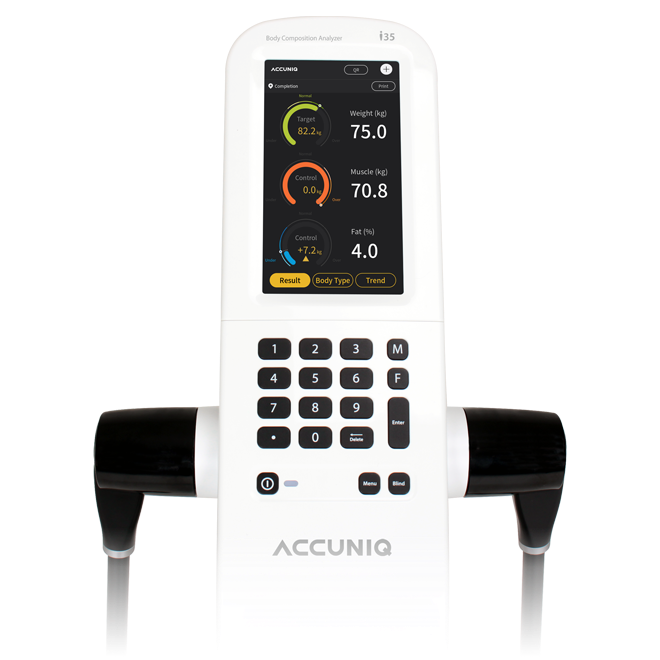 Accuniq Body Composition Analyser I35 - Lichaamsanalyse weegschaal