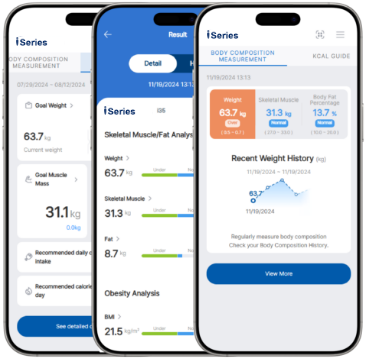 Accuniq Body Composition Analyser I35 - Lichaamsanalyse weegschaal